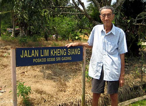 Suanie's grandfather and his road