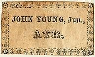 John Young book label