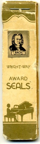 Wright-Way Award Seals - Bach (Cover)