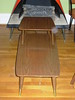 sold 50's modern coffee table front
