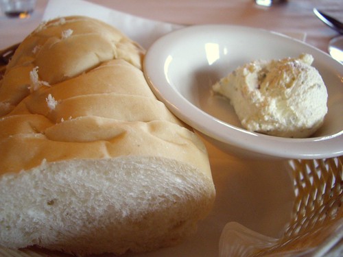 Bread and Garlic Spread at Robin's Italian Cafe