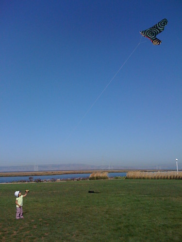 第一次自己放風箏