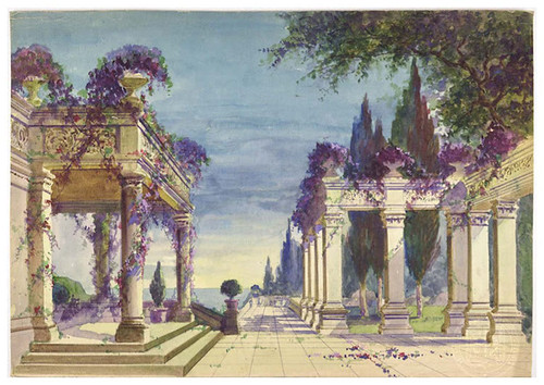 01- Jardines-Courtyard with Greek colonnade