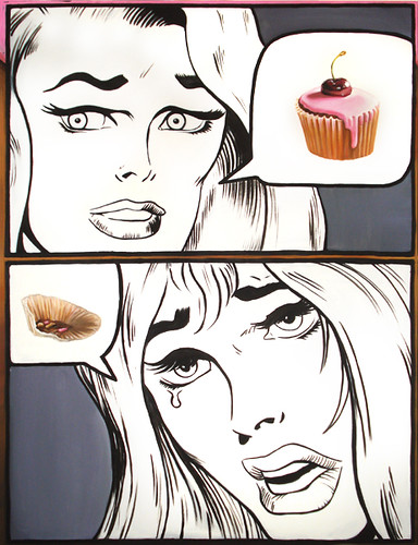 Cupcake art by Ryan Jones