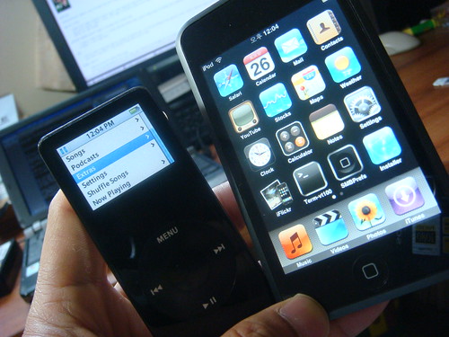 iPod nano and touch