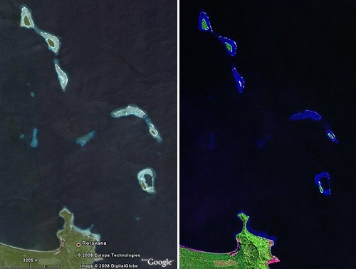 How To Map Reef Features - Landsat and DigitalGlobe Images (1-95,000)