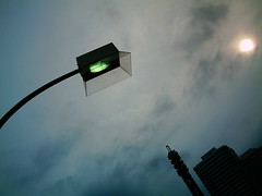 【写真】VQ3007で撮影した街灯＠パシフィコ横浜
