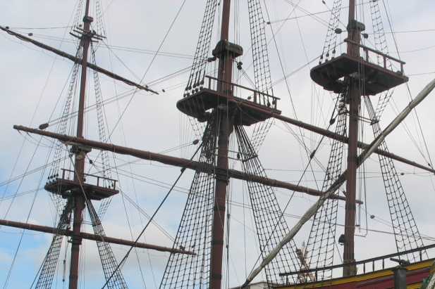 Replica of VOC ship 'Amsterdam', Amsterdam, The Netherlands