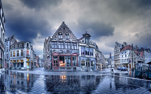 Entorno de Markt (Brujas, Brugge, Belgium) by dleiva.