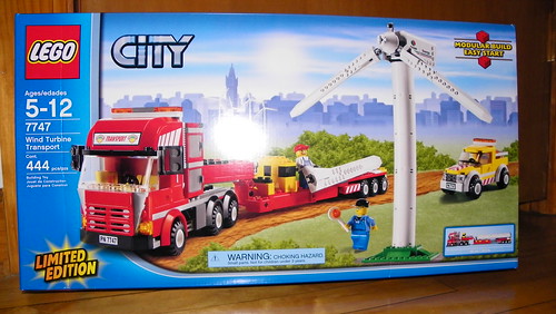 7747 LEGO Wind turbine Transport
