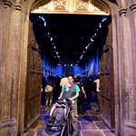 Rosie & George at the Entrance to the Great Hall