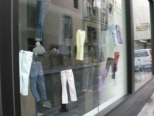 Little pants window display