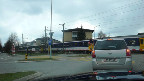 Langendorf - Train crossing Solothurn-Moutier