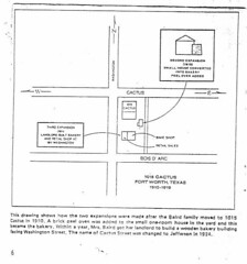 Page 6: Diagram of Cactus Street