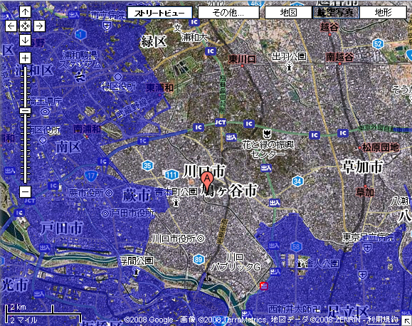 川口市 - Google マップ