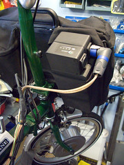 Electric Brompton - lithium battery