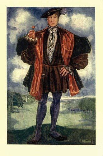 12- Vestimenta hombre epoca de Enrique VIII (1509-1547)