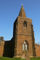 Tower and spire St. Peter and St. Clare Fenny Compton