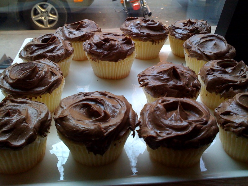 Butter Lane chocolate cupcakes