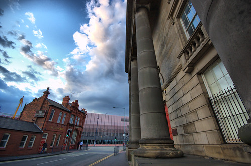 Woodman Arms, Curzon Street and Millenium Point - image by hartlandmartin on flickr