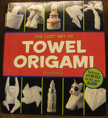 towel origami book