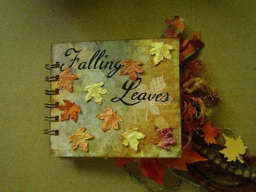 Falling Leaves chunky book