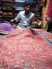 Patchwork seller - Jaisalmer, India