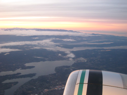 Leaving Seattle on Alaska Airlines