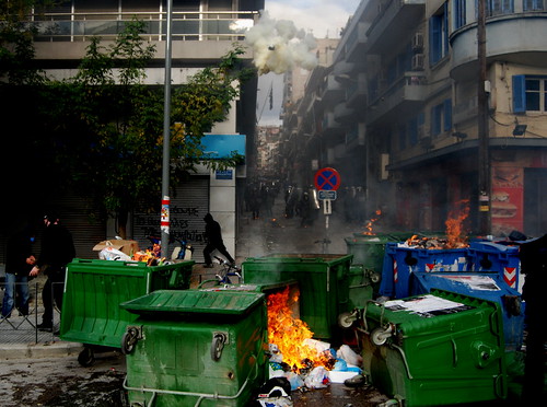 Riots in Thessaloniki - Greece