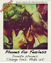 Donate phones to Fearless to help Vancouver downtown eastside artists and residents