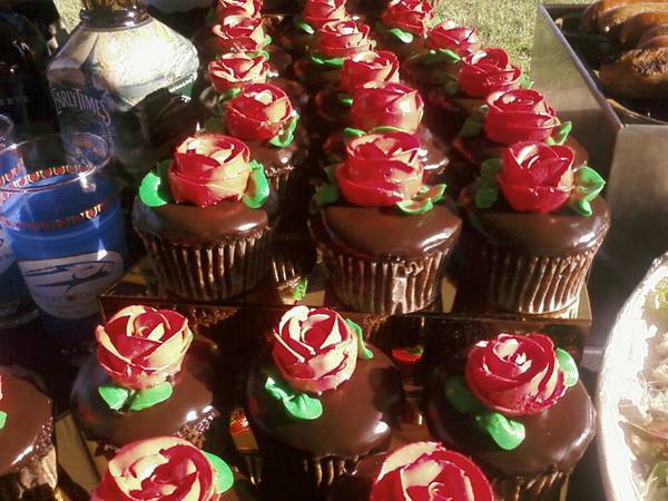 Kentucky Derby cupcakes: on