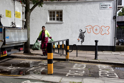 Banksy TOX in Camden