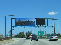 Welcome to Chicago highway sign
