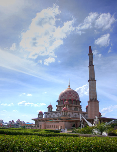 putrajaya mosque HDR