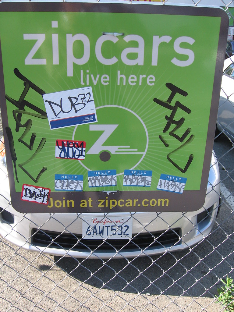 Zipcars Live Here.  Booyah!
