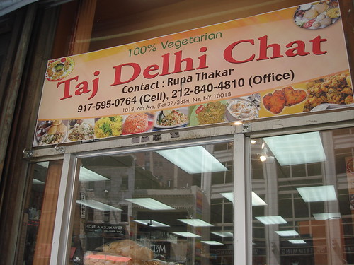 Newly Opened Taj Delhi Chat