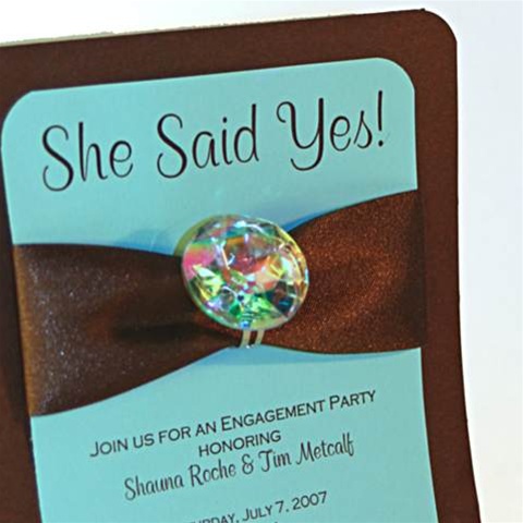 engagement invite