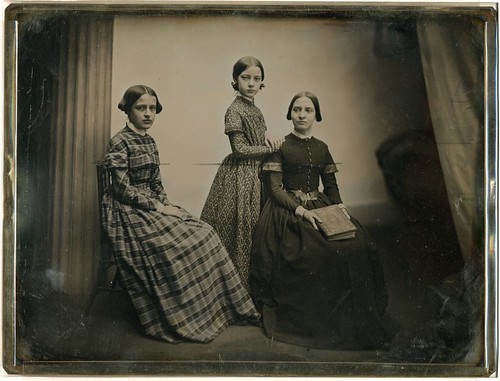 Unidentified Group of Three Young Women