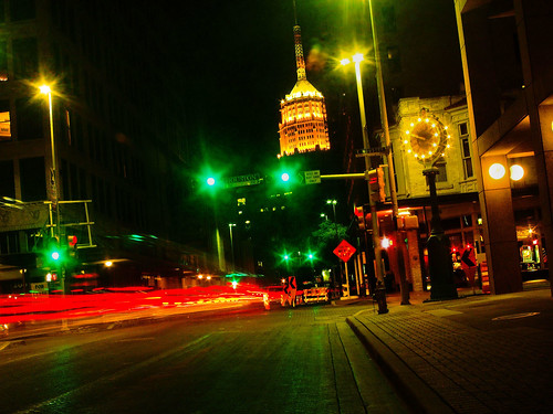 Downtown San Antonio Street Corner by RUKnight.
