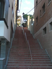 Escales Baixada de les Monges des de baix