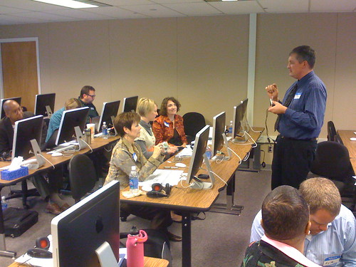 Don Wilson leading a Storychasers Workshop
