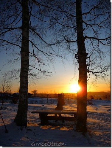 Sunset in Rätvik