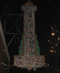 Olympia Cafe Sign