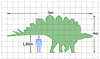 Stegosaur scale