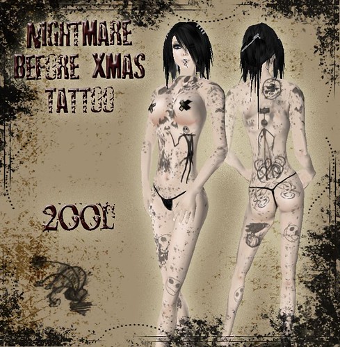 nightmare before christmas tattoo. Nightmare before Christmas