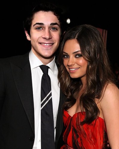 im not sure if i like this this is my first mila kunis and david henrie