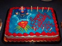 100_4977 Mike's Superman Birthday cake