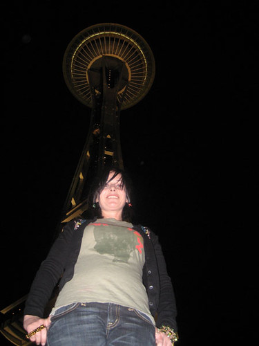 space needle coming out of my head
