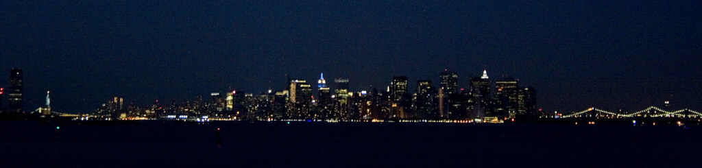 nyc night view