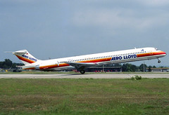 Aero Lloyd MD-83 D-ALLO GRO 16/08/1990